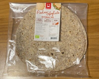 Piadina Sfogliata Integrale Bio