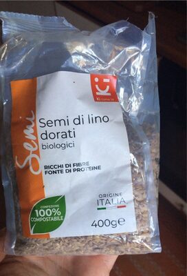 Semi di lino dorati bio