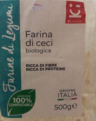 Farina di ceci front packaging