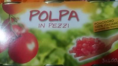 Polpa in pezzi
