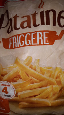 patatine da friggere front packaging