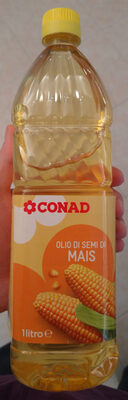 Olio di mais front packaging