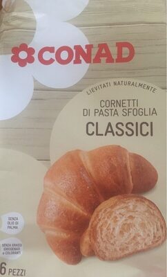 Cornetti di pasta sfoglia