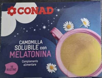 Camomilla solubile con melatonina