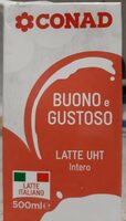 Latte UHT intero