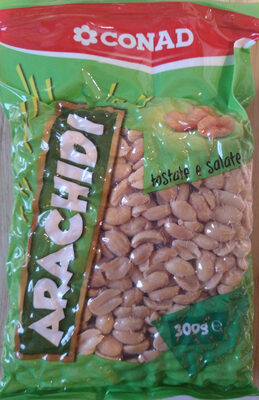 arachidi tostate e salate