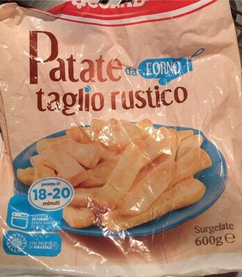 Patate da forno taglio rustico