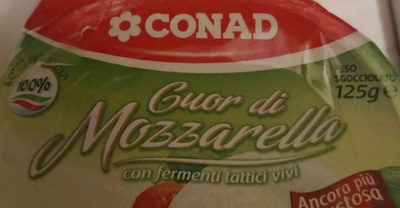 Cuor di mozzarella front packaging