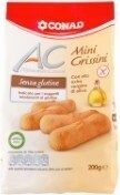 Mini Grissini Senza Glutine front packaging