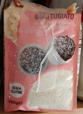 Cocco grattugiato senza glutine