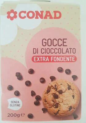 Conad - gocce di cioccolato extra fondente