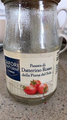 Passata di Datterino Rosso della Piana del Sele