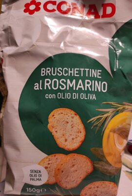 Bruschette al rosmarino con olio d'oliva