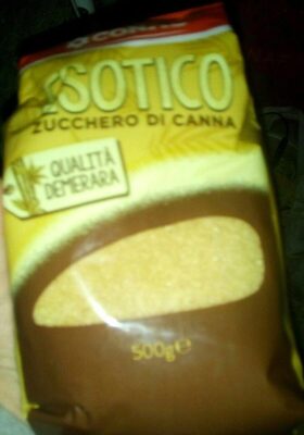Esotico zucchero di canna