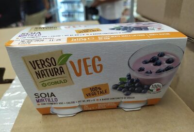 Soia mirtillo front packaging