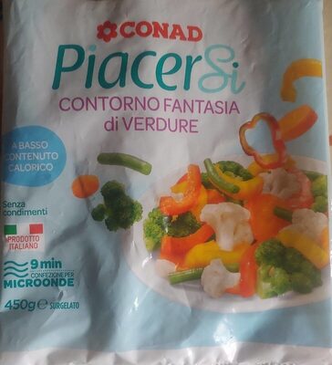 Contorno fantasia di verdure