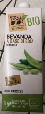Bevanda a base di soia front packaging