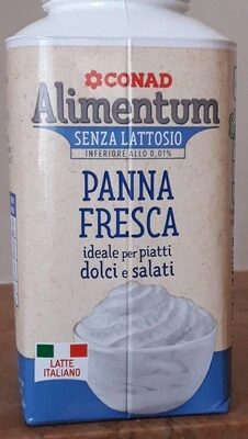 Alimentum panna fresca