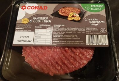 Hamburger di Scottona front packaging