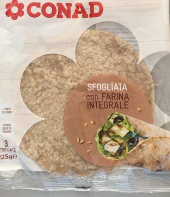 Piadina integrale front packaging