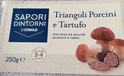 Triangoli porcini e tartufo