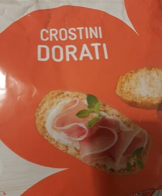 Crostini Dorati front packaging
