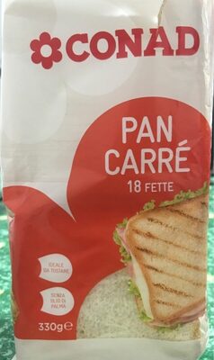 Pan carré front packaging