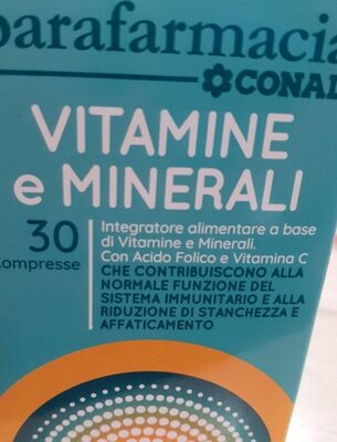 Vitamine e minerali
