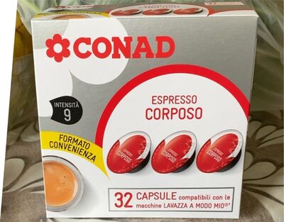 Espresso corposo front packaging