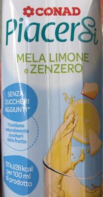 Piacersi Bevanda mela limone e zenzero
