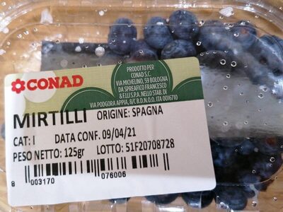 Mirtilli conad