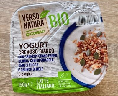 Yogurt cremoso bianco