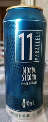 11 Paralleli Birra Bionda Strong