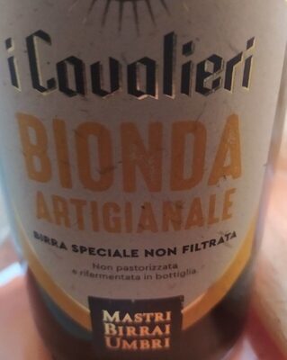Birra bionda artigianale