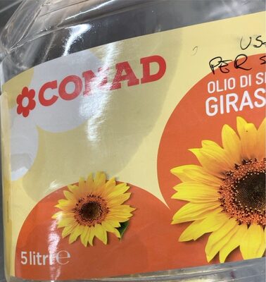 Olio di girasole front packaging