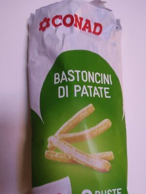 Bastoncini di patate front packaging