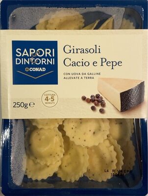Girasoli Cacio e Pepe front packaging