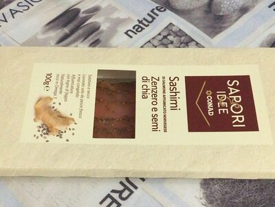 Sashimi di salmone affumicato norvegese