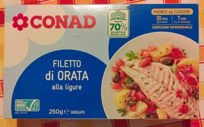Filetto di Orata alla ligure