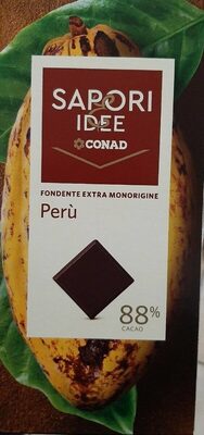 Fondente extra monorigine del perù