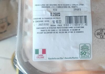 Pollo conad front packaging