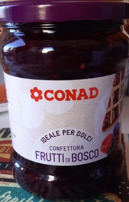 Confettura di frutti di bosco front packaging