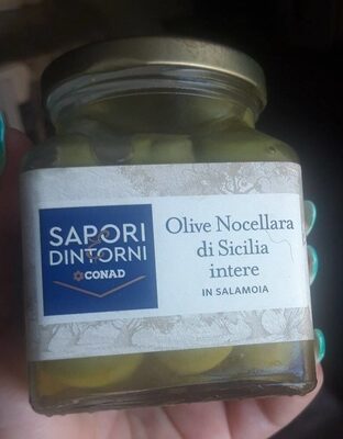 Olive nocellara di sicilia front packaging