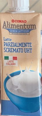Latte PARZIALMENTE SCREMATO UHT senza lattosio