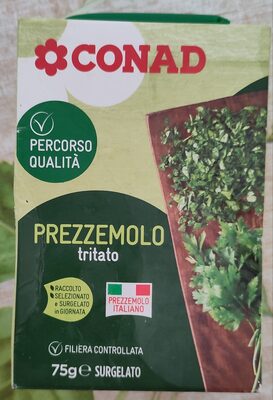 Prezzemolo tritato front packaging