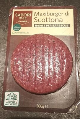 Maxiburger di scottona