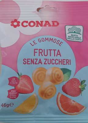 Caramelle gommose frutta senza zuccheri