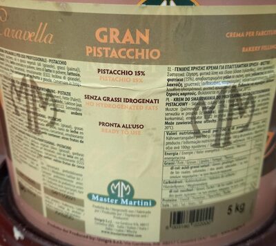 Gran Pistacchio front packaging