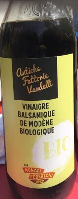 Vinaigre balsamique de modene front packaging