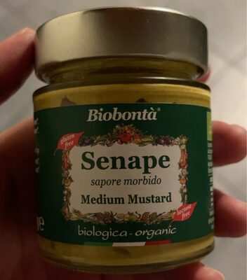 Senape front packaging